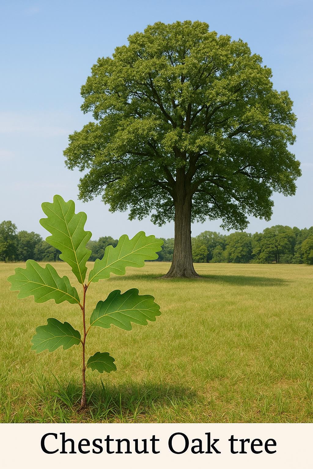 Chestnut Oak Tree Sapling (quercus Montana) - Etsy