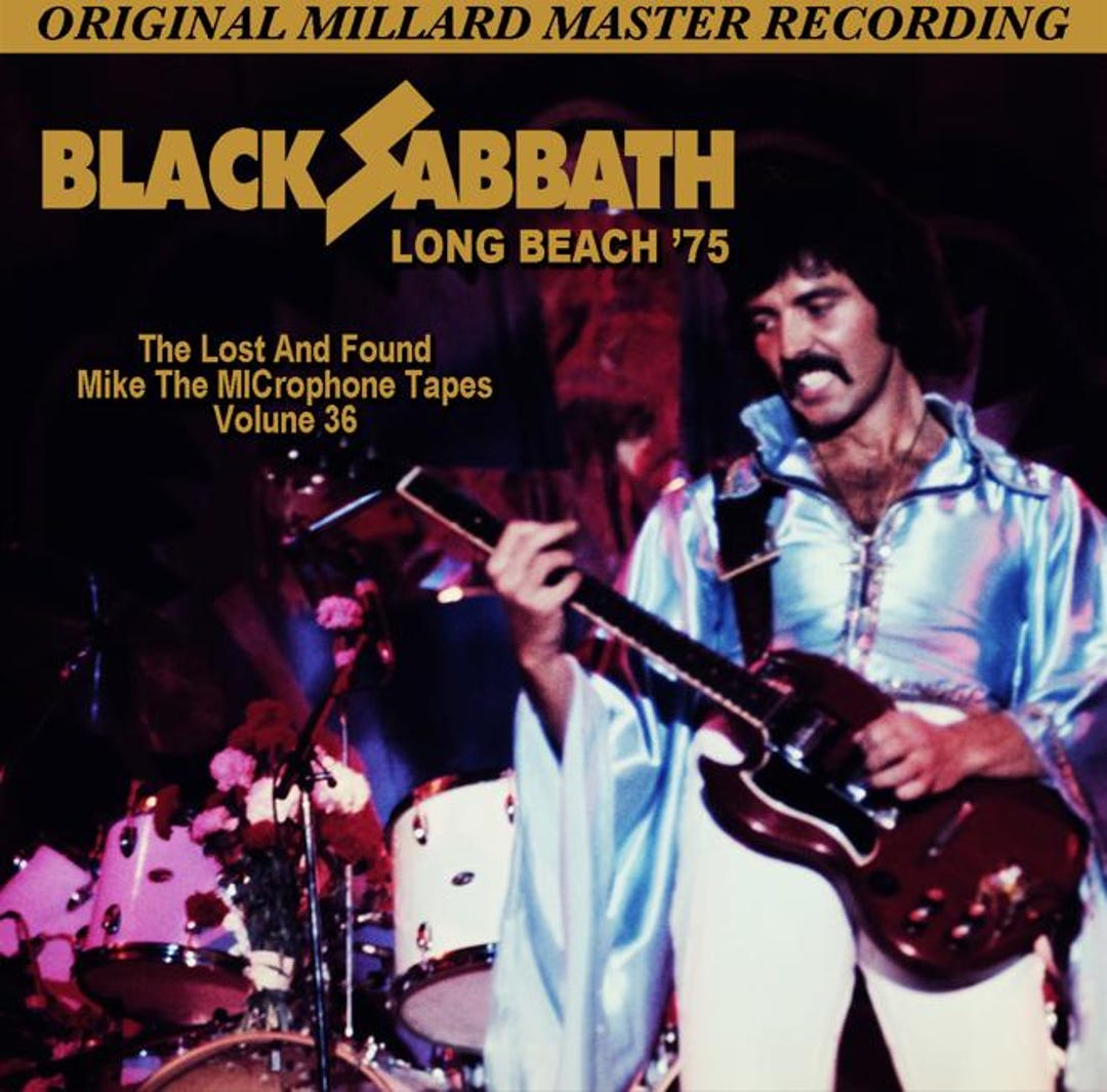 2CD＋CD-R＋DVD-R！BLACK SABBATH/ LIVE 1975 Black Sabbath: Live 2 CD Long Beach Arena, Long Beach, CA