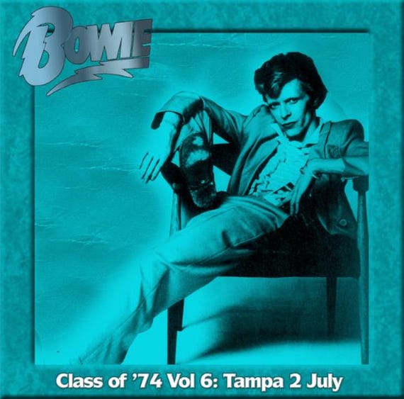 David Bowie: Live 2 CD Class of '74 Vol.6, Curtis Hixon Hall