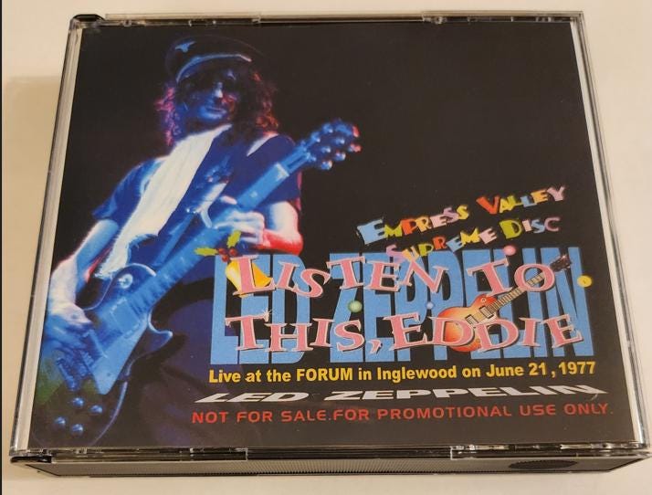 Led Zeppelin Listen to This Eddie - Etsy