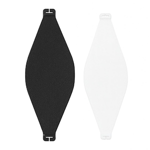 Hifiman Comfort-hoofdband met ophangband, set van 2, compatibel met HE400SE, Edition XS, Edition XV, HE600, HE6SEv2 Black + White