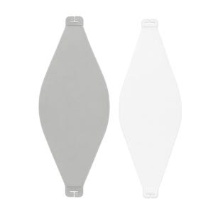 Hifiman Comfort-hoofdband met ophangband, set van 2, compatibel met HE400SE, Edition XS, Edition XV, HE600, HE6SEv2 Gray + White