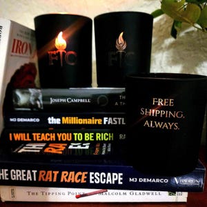 Valhalla, Not Vanilla | Luxury Scented Candle for Men | Masculine Woodsy Fragrance | Hand Poured | Gift for Him | Clean Burning Candle