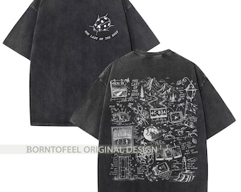 The Divide NK Wash Tee, The Last Of The Bugs Shirt,  Vintage Concert Merch Shirt
