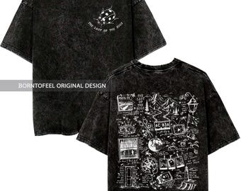 The Divide NK Wash Tee, The Last Of The Bugs Shirt,  Vintage Concert Merch Shirt