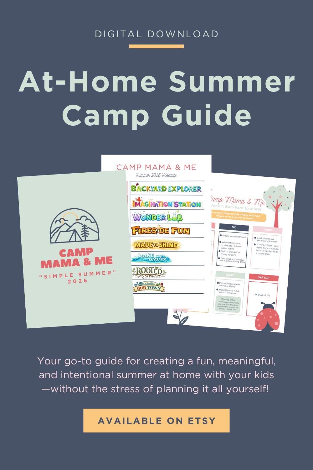 FULL 2026 Simple Summer | At-home Summer Camp Plans | 8 Themed Weeks ...