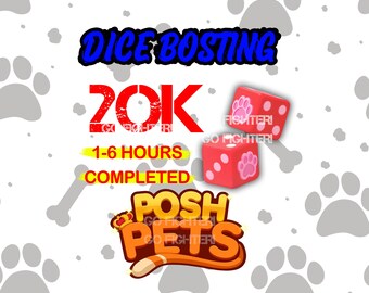 Dice boosting 20K Dice full Monopoly_go