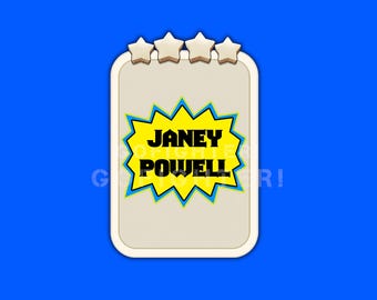 Monopoly_Go New Album 4-Star Sticker: Janey powell