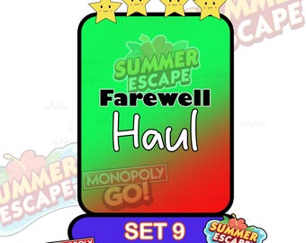 Monopoly-Go Sticker Album Summer Escape 4 Stars - Farewell Haul
