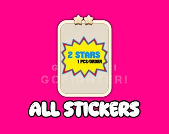 Monopoly_Go - New Album TS All 2 Stars Sticker - 1 pcs/order