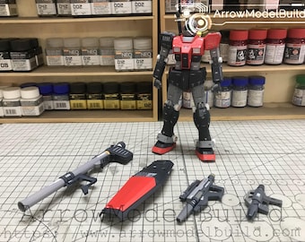 Pre-Built Painted GM (Custom Painting) 1/100 Scale | Custom Finish | Professionally Assembled Model Kit | Anime Collector Gift