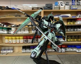 Gundam Forbidden (versión Shadow) MG 1/100 preensamblado y pintado / Acabado personalizado / Kit de modelo ensamblado profesionalmente / Regalo para coleccionistas de anime