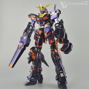AeroModelBuild Gundam Banshee Built & Painted MG 1/100 Model Kit
