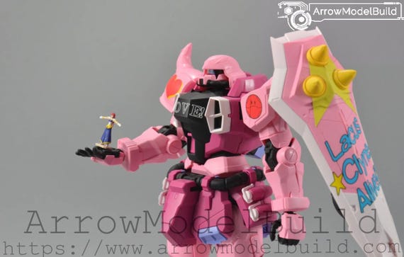 Aeromodelbuild Zaku Warrior (limited Pink Edition) Built & Painted