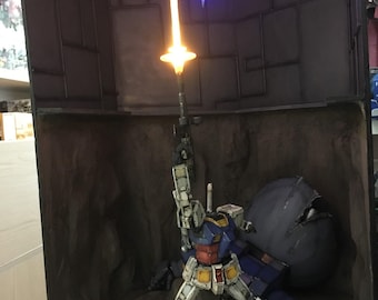 AeroModelBuild Gundam (Last Shot)  Built & Painted MG 1/100 Model Kit
