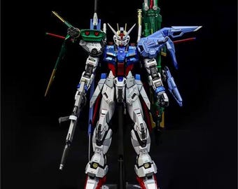 塗装済みバンダイ PG 1/60 GN-001 ガンダムエクシア LEDユニット付き