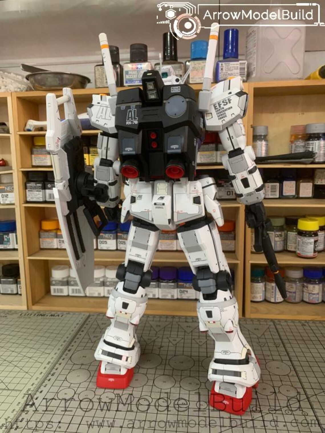 Aeromodelbuild Gundam GP01 Built & Painted PG 1/60 Model Kit - Etsy