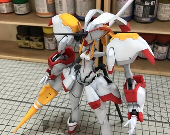 Aeromodelbuild DARLING in the FRANXX Strelitzia Built & Painted Model Kit -  Etsy