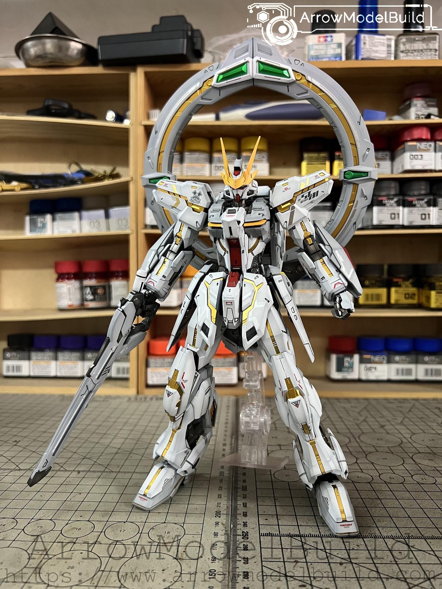 エアロモデルビルド スターゲイザーガンダム 1/100 完成済み塗装済み