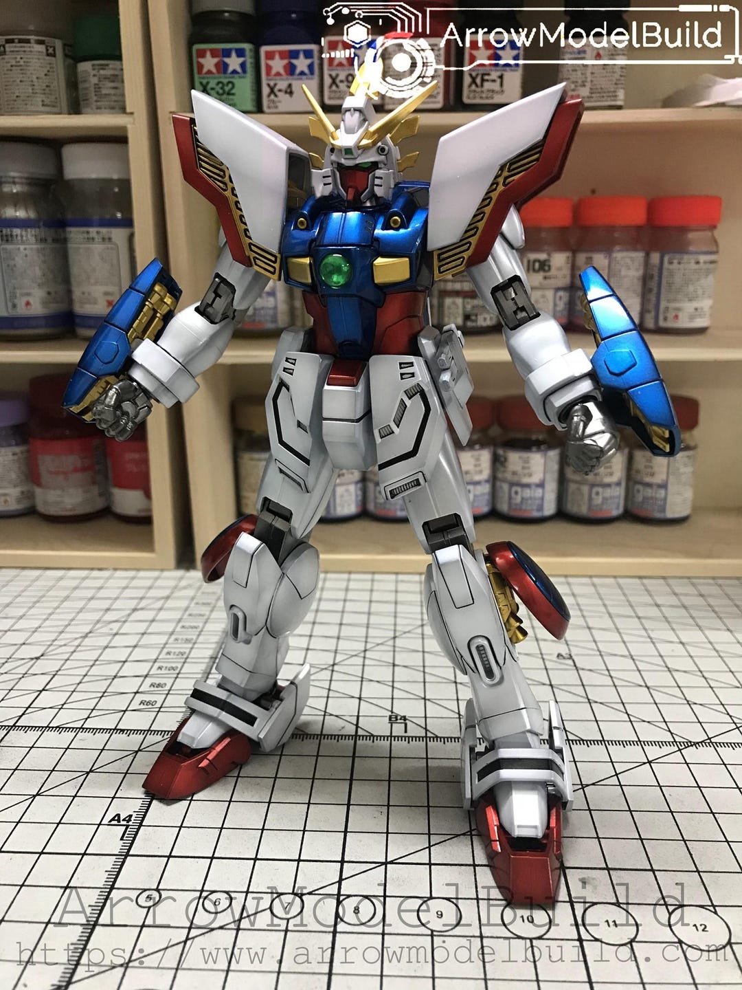 Aeromodelbuild Flash Gundam Built & Painted MG 1/100 Model Kit - Etsy