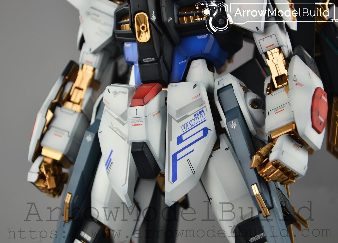 Aeromodelbuild Strike Freedom Gundam Built & Painted PG 1/60 Model Kit ...
