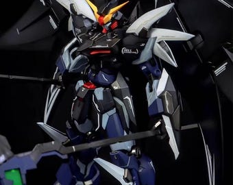 Pre-Built Painted Gundam Deathscythe Hell EW MG 1/100 Scale | Custom Finish | Professionally Assembled Model Kit | Anime Collector Gift