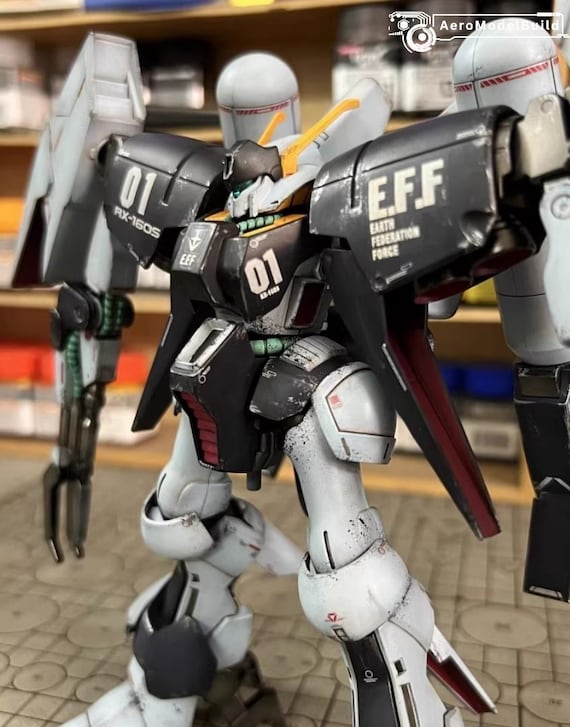 Pre-built Painted Byarlant Custom HG 1/144 Scale | Custom Finish