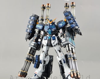 AeroModelBuild Heavyarms Gundam EW (IGEL Unit) Customs Color Built & Painted MG 1/100 Model Kit