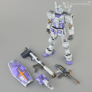 AeroModelBuild G3 Gundam byggd och målad MG 1/100 modellbyggsats