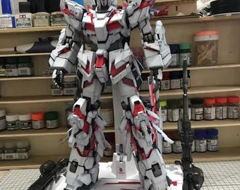 AeroModelBuild Unicorn Gundam (Heavy Shaping) Built & Painted PG 1/60 Model Kit