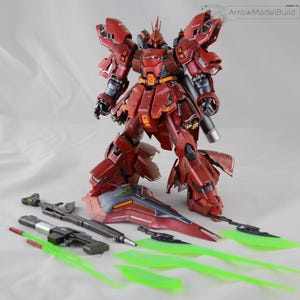 AeroModelBuild Sazabi Ver.ka (Metal) Built & Painted MG 1/100 Model Kit