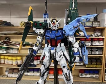 AeroModelBuild Perfect Strike Gundam (Shaping) Built & Painted PG 1/60 Model Kit