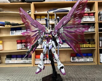 AeroModelBuild Destiny Impulse Gundam (Shadow Effect) Built & Painted RG 1/144 Model Kit