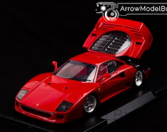 エアロモデルビルド タミヤ フェラーリ F40 組み立て・塗装済み 1/24