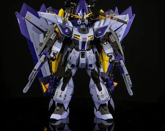Pre-Built Painted Boost Raider Gundam FM 1/100 Scale | Custom Finish | Professionally Assembled Model Kit | Anime Collector Gift