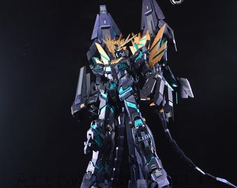 AeroModelBuild Unicorn Gundam Banshee Norn Built & Painted PG 1/60 Model Kit