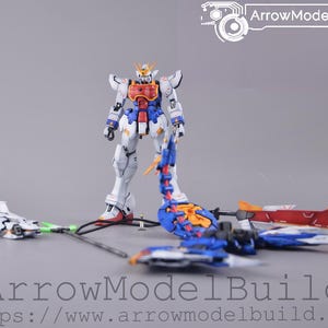 AeroModelBuild Shenlong Gundam EW with Booster Resin Kit Built & Painted MG 1/100 Model Kit