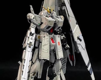 Pre-Built Painted Hi-Nu HWS Gundam RG 1/144 Scale | Custom Finish | Professionally Assembled Model Kit | Anime Collector Gift