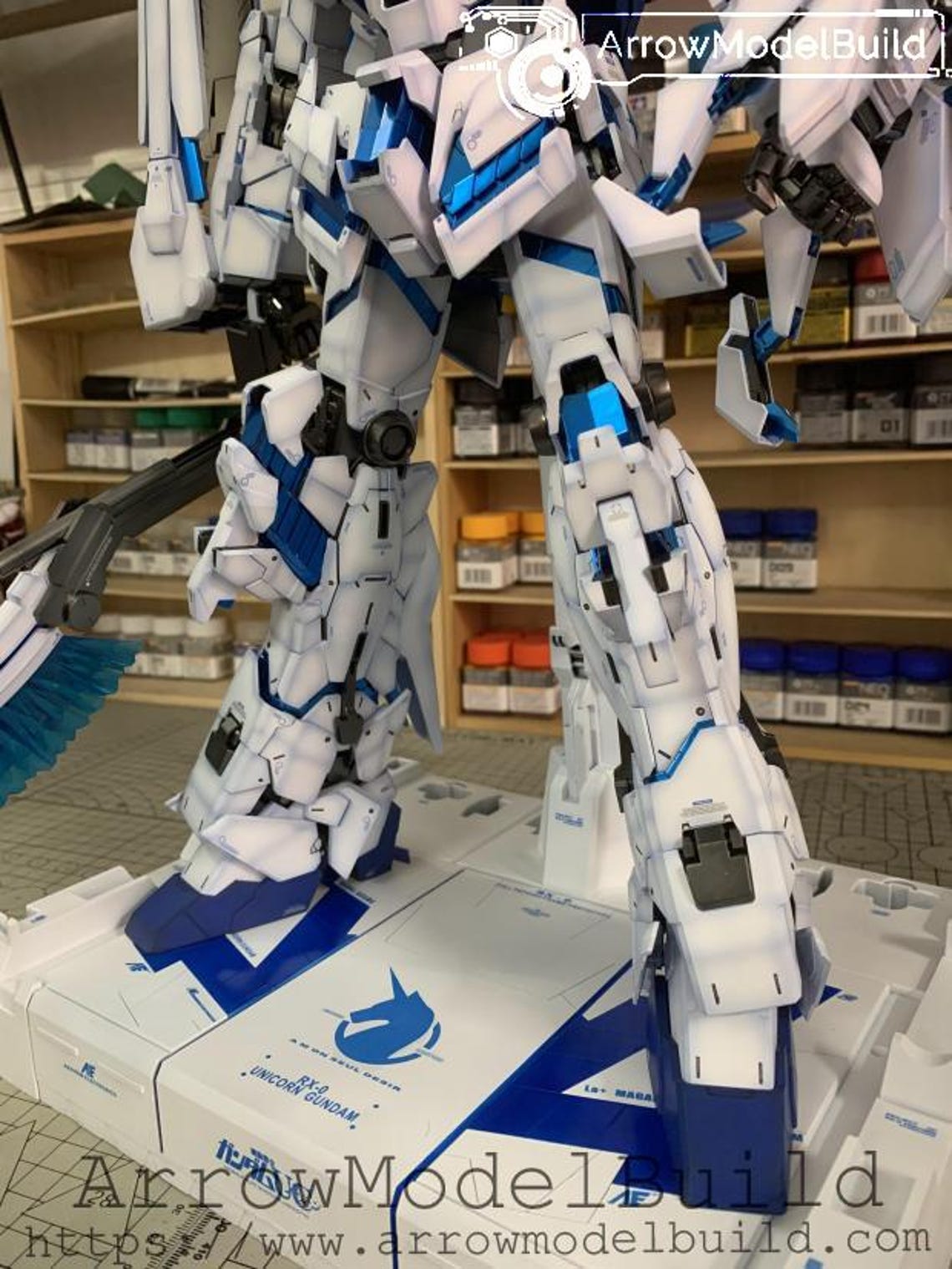 Aeromodelbuild Unicorn Gundam Perfectibility Built & Painted PG 1/60 ...
