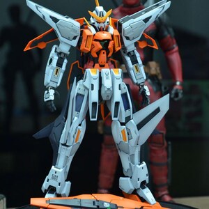 AeroModelBuild Gundam Kyrios Built & Painted MG 1/100 Model Kit
