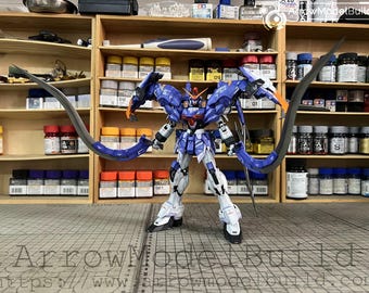 AeroModelBuild Sandrock Gundam (Shadow Effect) Built & Painted 1/100 Model Kit