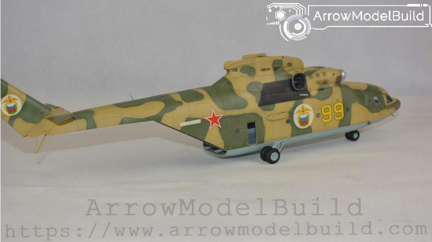AeroModelBuild ロシア製 Mi-26 Mi-26 Halo ヘリコプター 組み立て