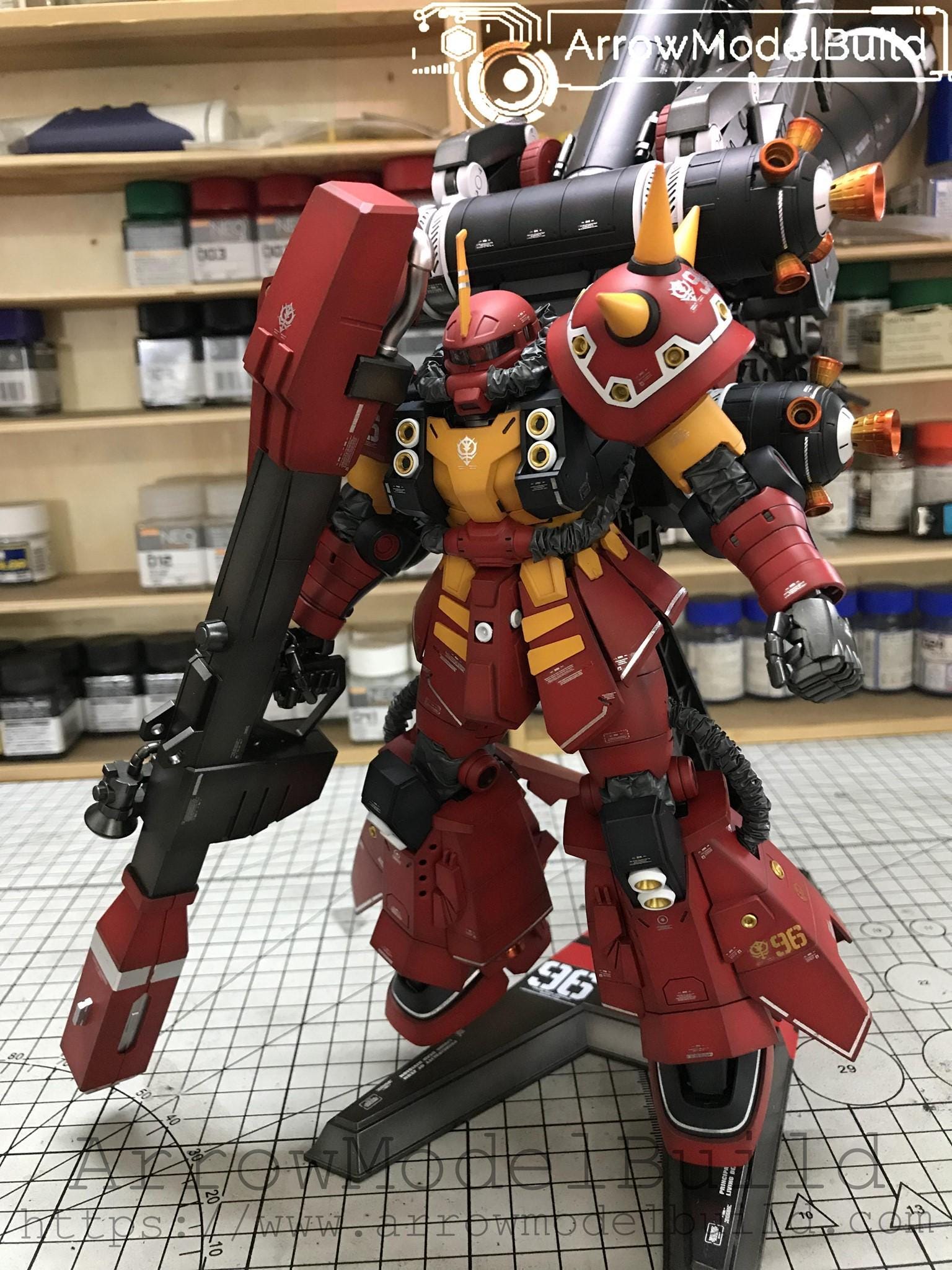 Aeromodelbuild MG Psycho Zaku Ver.ka (gundam Thunderbolt Ver