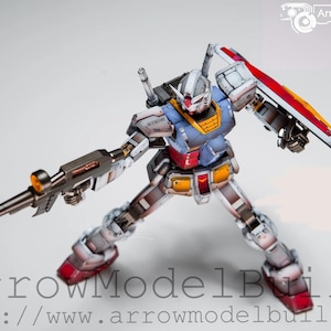 AeroModelBuild RX-78-2 Gundam (Custom Color) Built & Painted MG 1/100 Model Kit