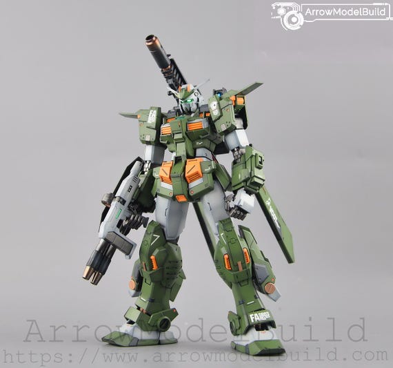 Aeromodelbuild Gundam Stormbringer FA / GM Turbulence With Led