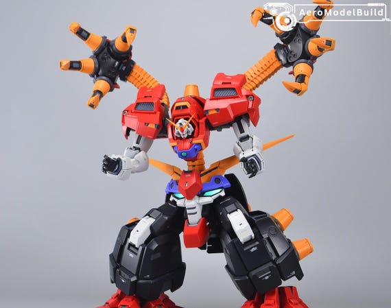 エアロモデルビルド GK デビルガンダム 組み立て＆塗装済み 1/100