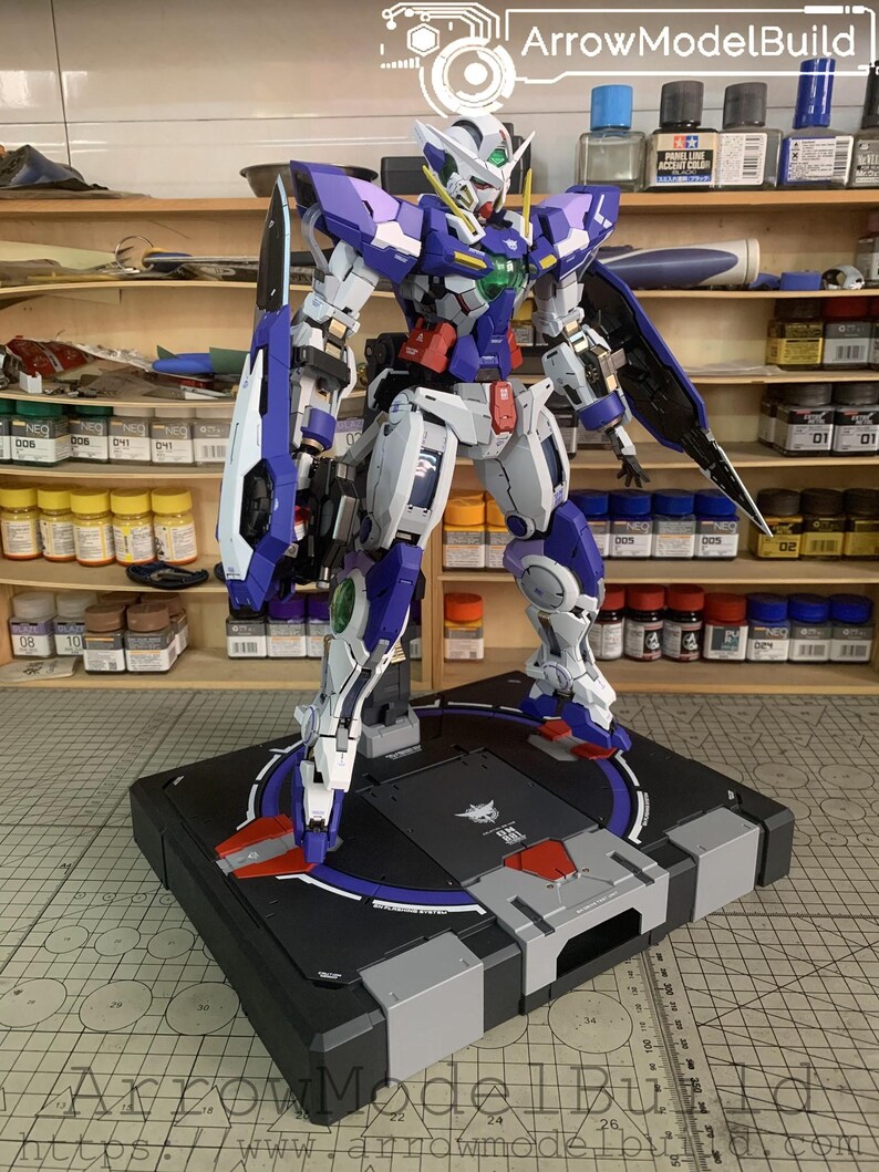 Aeromodelbuild Gundam Exia (custom Color) Built & Painted PG 1/60 Model ...