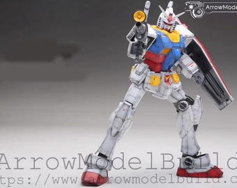 AeroModelBuild RX-78-2 Gundam, maqueta a escala 1/48, construida y pintada