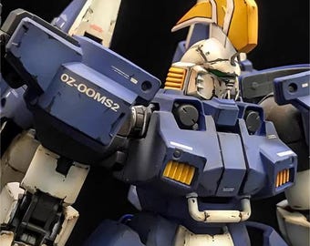 Kit de modelo MG Tallgeese II EW construido y pintado de AeroModelBuild 1/100
