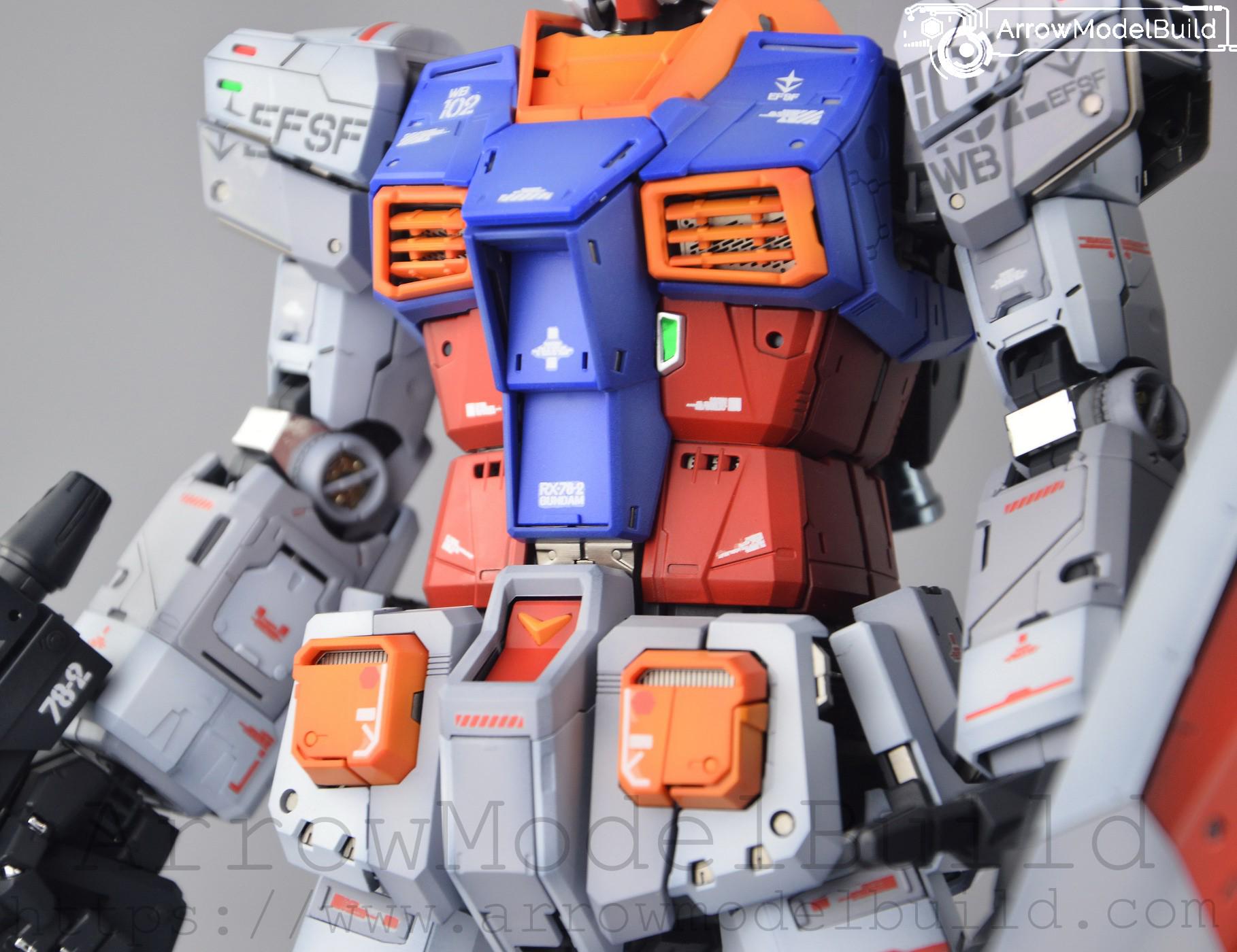 Pre-built Painted RX-78-2 Gundam PG 1/60 Scale | Custom Shaping